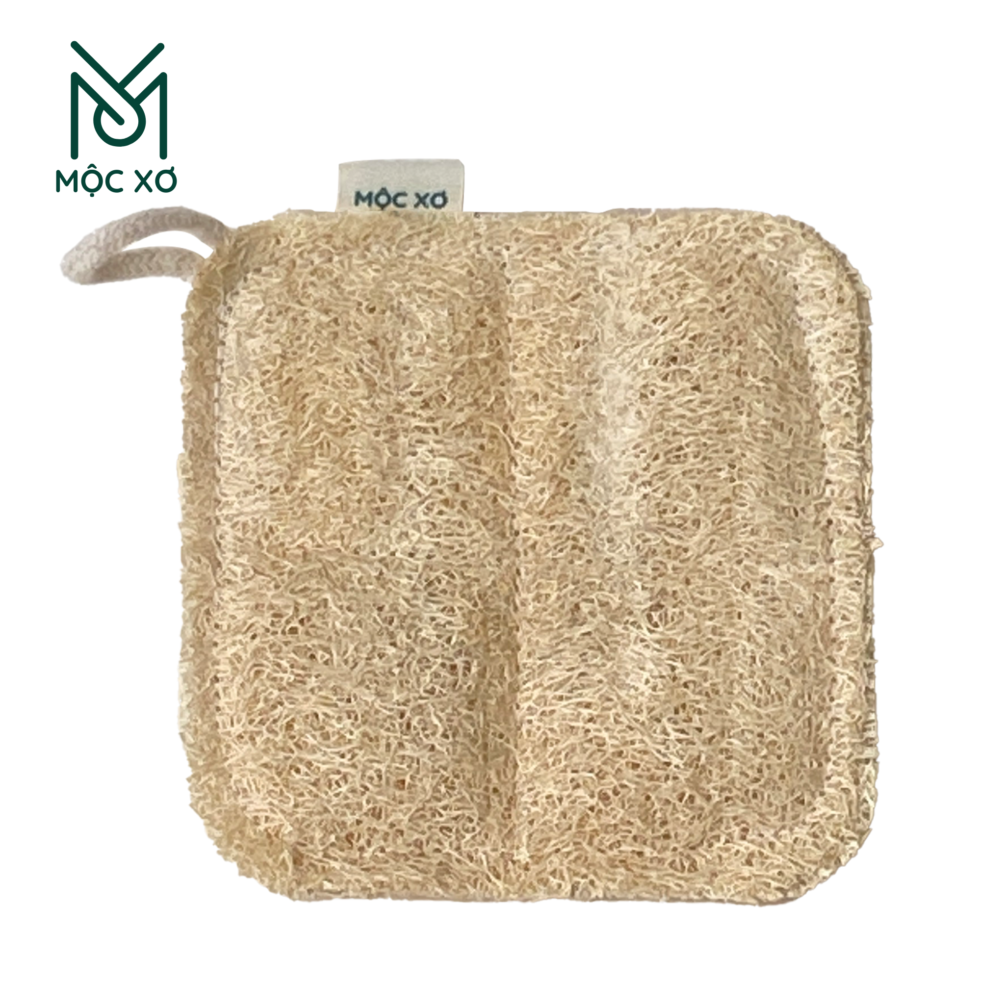 Miếng rửa chén xơ mướp Mộc Xơ